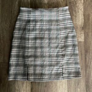 Windsor Plaid Mini Skirt